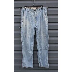 Retro Gap 34x32 Boot Cut Fit Baggy Ultra Soft Hidden Camo Lined Reinforced HTF